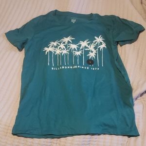Brand new! Dark teal billabong t shirt